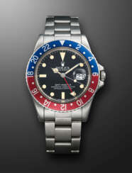 ROLEX, STAINLESS STEEL DUAL TIME GMT-MASTER 'PEPSI', REF. 16750