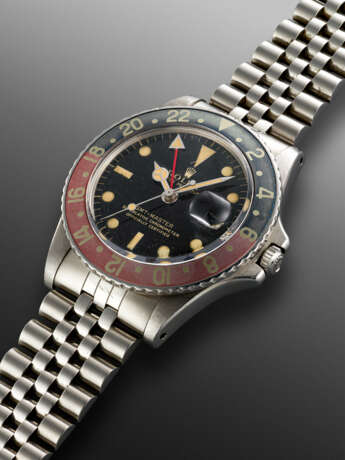 ROLEX, STAINLESS STEEL DUAL TIME GMT-MASTER 'PEPSI', REF. 1675 - photo 2