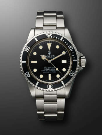 ROLEX, STAINLESS STEEL SEA-DWELLER 'GREAT WHITE', REF. 1665 - фото 1