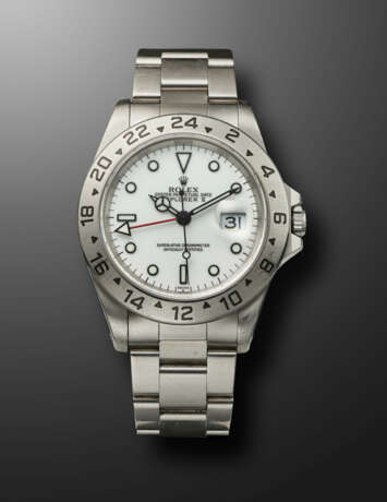 ROLEX, STAINLESS STEEL GMT 'EXPLORER II', REF. 16570 - photo 1