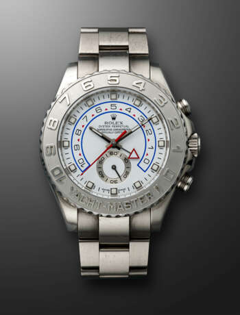 ROLEX, WHIITE GOLD AND PLATINUM FLYBACK REGATTA TIMER YACHT-MASTER II, REF. 116689 - photo 1