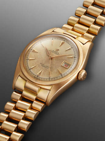 ROLEX, PINK GOLD OYSTER PERPETUAL, REF. 6105 - photo 2