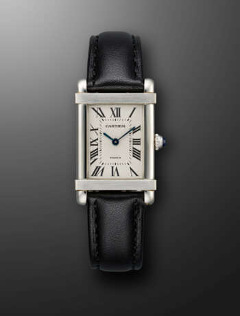 CARTIER, PLATINUM TANK CHINOISE - фото 1