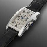 CARTIER, WHITE GOLD CHRONOGRAPH 'TANK AMERICAINE', REF. 2312 - фото 2
