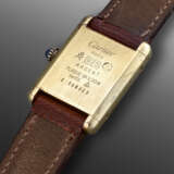 CARTIER, GOLD PLATED SILVER 'TANK MUST' - photo 3