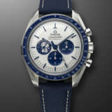 OMEGA, STAINLESS STEEL CHRONOGRAPH 'SPEEDMASTER', 'SILVER SNOOPY AWARD 50TH ANNIVERSARY', REF. 310.32.42.50.02.001 - photo 1