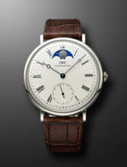 IWC, LIMITED EDITION PLATINUM MOON PHASES 'PORTOFINO', REF. 5448-05, NO. 058/500