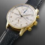 IWC, YELLOW GOLD CHRONOGRAPH 'PORTUGUESE', REF. IW371416 - Foto 2