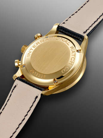 IWC, YELLOW GOLD CHRONOGRAPH 'PORTUGUESE', REF. IW371416 - фото 3