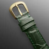 FRANCK MULLER, YELLOW GOLD 'CINTREE CURVEX' WITH GREEN DIAL, REF. 7500, NO. 1 - Foto 4