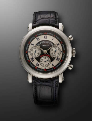 FRANCK MULLER, STAINLESS STEEL CHRONOGRAPH 'FREEDOM', REF. 7008 CC - фото 1