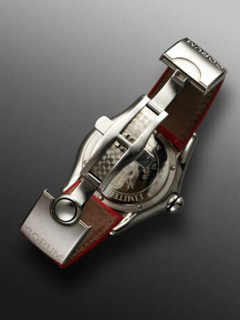 CORUM, LIMITED EDITION STAINLESS STEEL US FLAG 'BUBBLE', REF. 163.150.20, NO. 272 - фото 4