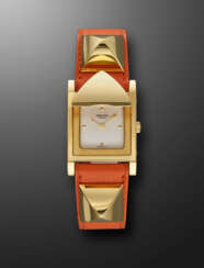 HERMES, GOLD PLATED 'MEDOR', REF. 587495