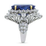 SAPPHIRE AND DIAMOND RING - фото 4