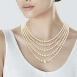 NATURAL PEARL AND DIAMOND NECKLACE - photo 2