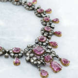 EARLY 20TH CENTURY SPINEL AND DIAMOND NECKLACE - photo 3