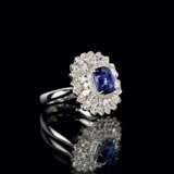 Saphir-Brillant-Ring. - photo 2