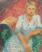 Reinhold Zulkowski. Reinhold Zulkowski (Bromberg 1899 - Hamburg 1966). Portrait einer blonden Dame.