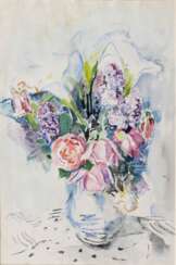 Gretchen Wohlwill (Hamburg 1878 - Hamburg 1962). Blumen in einer Vase.