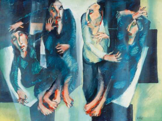 Saad Yagan (Aleppo 1950). Vier Figuren. - фото 1