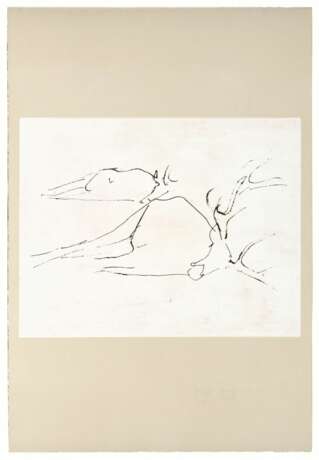 Joseph Beuys (Kleve 1921 - Düsseldorf 1986). Tote Hirsche. - Foto 1