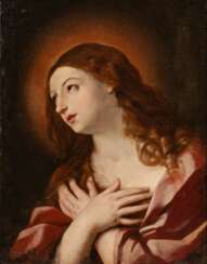 Guido Reni (Bologna 1575 - Bologna 1642), Werkstatt oder nächster Umkreis. Büßende Magdalena.
