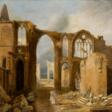 Antoine Baptiste Petit (1800 - Versailles 1864). Klosterruine. - Auction archive