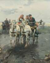 Josef Konarski (1849 - 1918). Fröhliche Heimkehr.