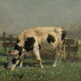 Heinrich von Zügel (Murrhardt/Württ. 1850 - München 1941). Kühe auf der Weide. - Foto 1