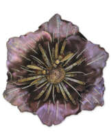 WALLACE CHAN 'CELESTIAL BEAUTY' COLOURED DIAMOND AND DIAMOND BROOCH