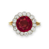 RUBY AND DIAMOND RING - фото 1