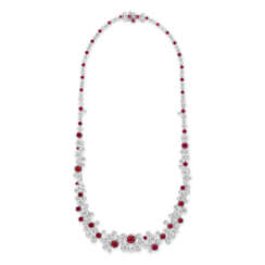 GRAFF RUBY AND DIAMOND NECKLACE