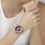 LOUIS VUITTON `TAMBOUR SPIN TIME` DIAMOND AND RUBY WRISTWATCH - photo 2