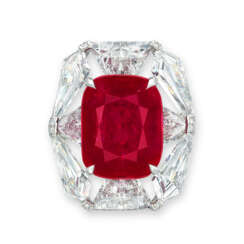 MAGNIFICENT RUBY AND DIAMOND RING, BY BOGHOSSIAN