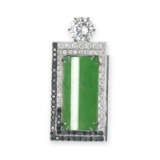 JADEITE AND DIAMOND PENDANT AND PENDANT/BROOCH - photo 2