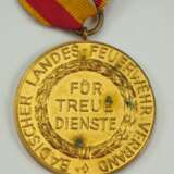 Baden: Medaille Für treue Dienste des Landes-Feuerwehr-Verband. - Foto 2