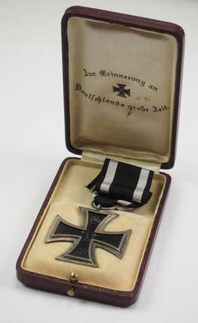 Preussen: Eisernes Kreuz, 1914, 2. Klasse, im Etui. - Foto 1