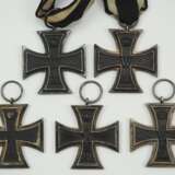 Preussen: Eisernes Kreuz, 1914, 2. Klasse - 5 Exemplare. - Foto 1