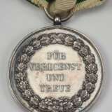 Sachsen: Zivil-Verdienstorden, Silberne Medaille, 2. Typ. - Foto 3