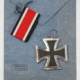 Eisernes Kreuz, 1939, 2. Klasse, in Verleihungstüte - Walter & Henlein, Gablonz a.N. - фото 2