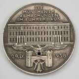 Medaille auf die Münchner Abmachung im Führerhaus am 29.IX.1938. - Foto 2