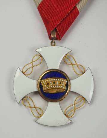 Italien: Orden der Krone von Italien, Komturkreuz. - Foto 1