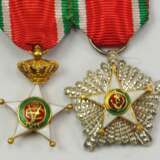 Italien: Kolonial Orden des Sterns von Italien, Großkreuz Satz Miniatur. - Foto 1