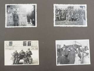 Fotoalbum eines SS-Soldaten "Totenkopf".