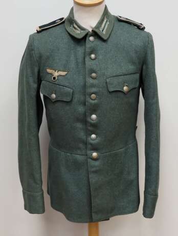 Wehrmacht: Feldbluse eines Unteroffizieranwärters - holländische Beutejacke. - photo 1