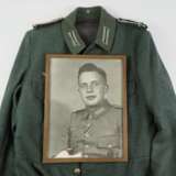 Wehrmacht: Feldbluse eines Unteroffizieranwärters - holländische Beutejacke. - photo 6