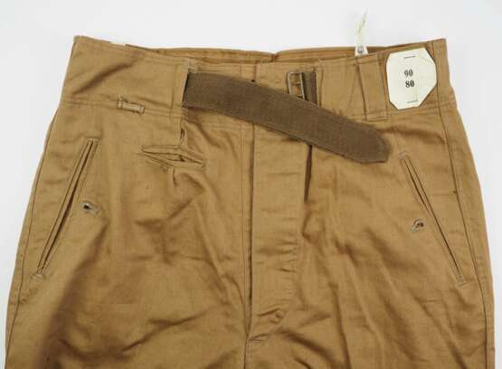 Wehrmacht: Tropenhose. - photo 1