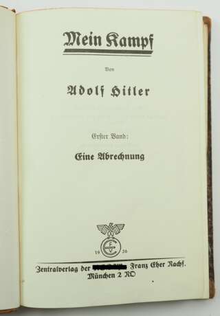 Hitler, Adolf: Mein Kampf - 2 Bände. - фото 2
