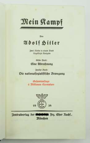 Hitler, Adolf: Mein Kampf. - фото 2