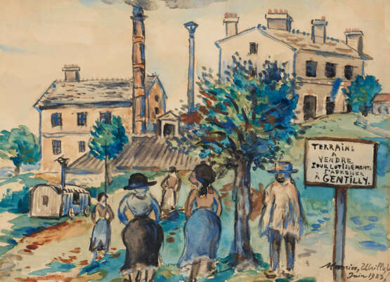 MAURICE UTRILLO (1883-1955) - photo 1